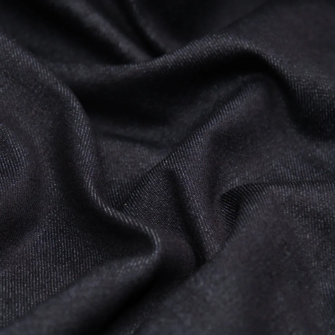 13oz Kurabo Mills Non-Stretch Denim - Dark Indigo