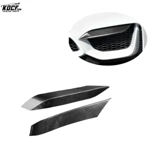 2014-19 R style Carbon Fiber Front Bumper Upper lid Flap For BMW F80 F82 M3 M4
