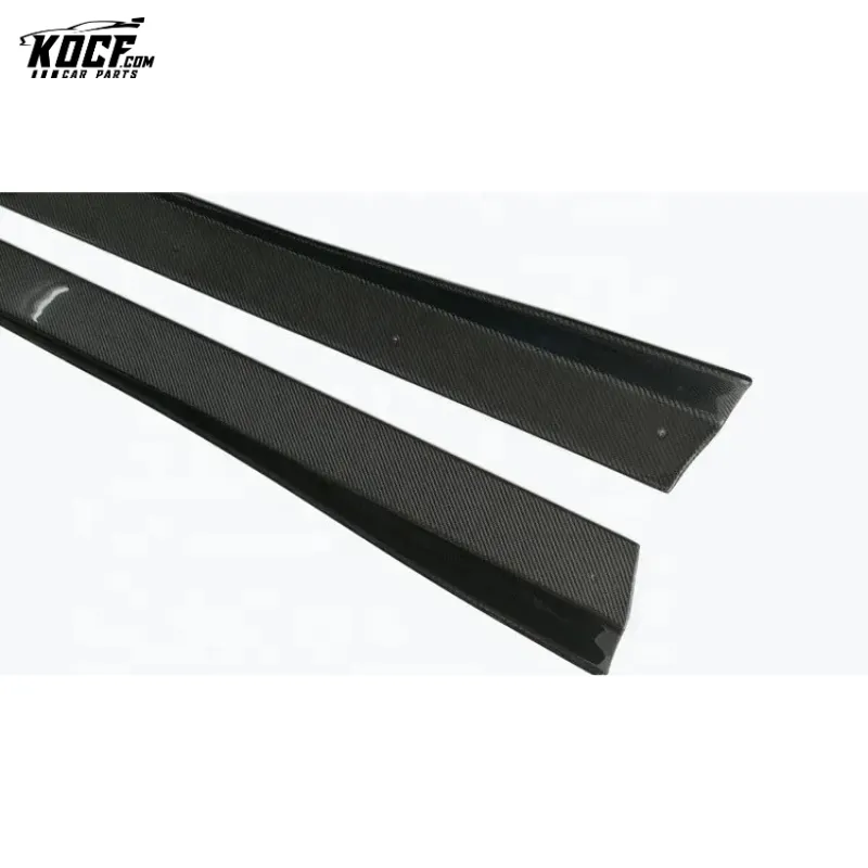 2015-19 F82 M4 R style Carbon Fiber Side Skirts With Flap style For BMW F82 M4 Car styling
