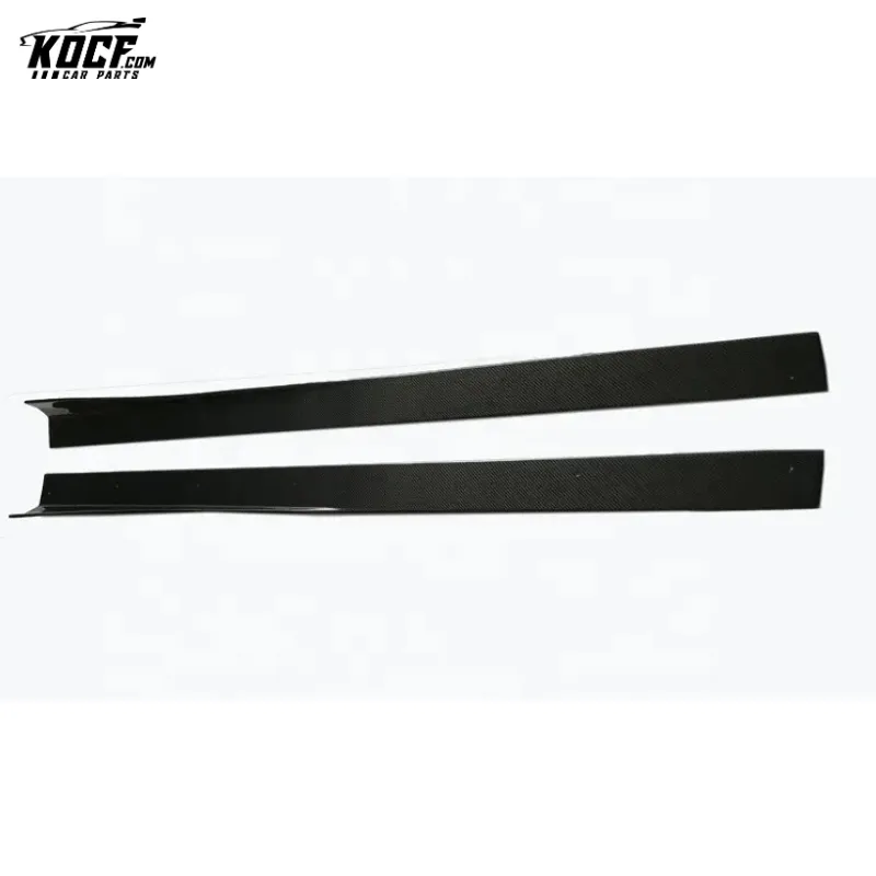 2015-19 F82 M4 R style Carbon Fiber Side Skirts With Flap style For BMW F82 M4 Car styling