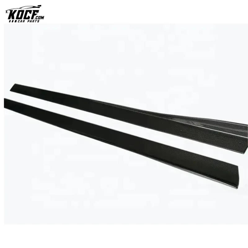 2015-19 F82 M4 R style Carbon Fiber Side Skirts With Flap style For BMW F82 M4 Car styling