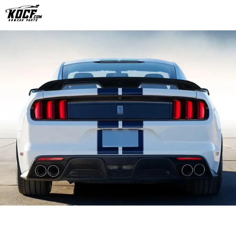 2015-2020 GT500 GT350 Style Car Rear Spoiler Wing Sporty Trunk Lid Rear Wing Spoiler Racing Spoiler For Ford Mustang