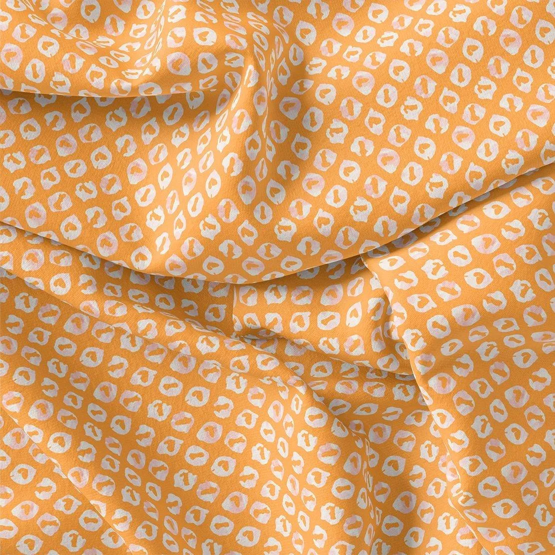 Bird's Eye Seamless Pattern Digital Printed Fabric - Rayon