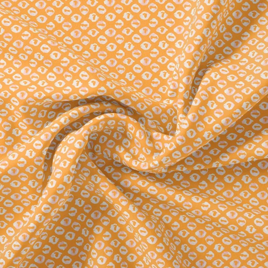 Bird's Eye Seamless Pattern Digital Printed Fabric - Rayon