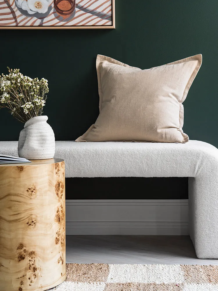 Blair Beige Linen Cushion - 60X60cm