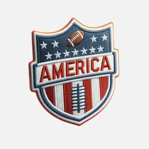Custom Football Patches