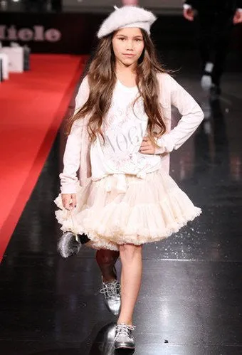 DOLLY by Le Petit Tom THUMBELINA pettiskirt ivory cream