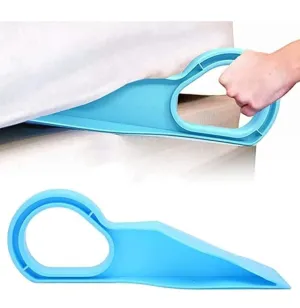 Dreamie Mattress Lifter Tool/Bedsheet Tucker Tool/Bedsheet Mattress Lifter Stand/Bed Making Tool/Bed Making Accessories/Mattress Elevator Wedge (Blue, Pack of 1) (Blue)