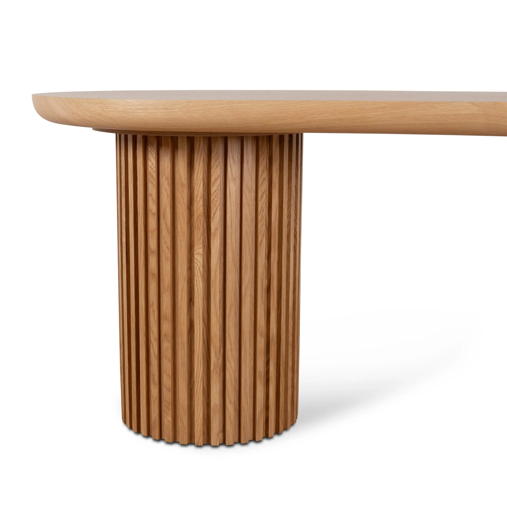 Marty 1.7m Office Desk - Natural Oak