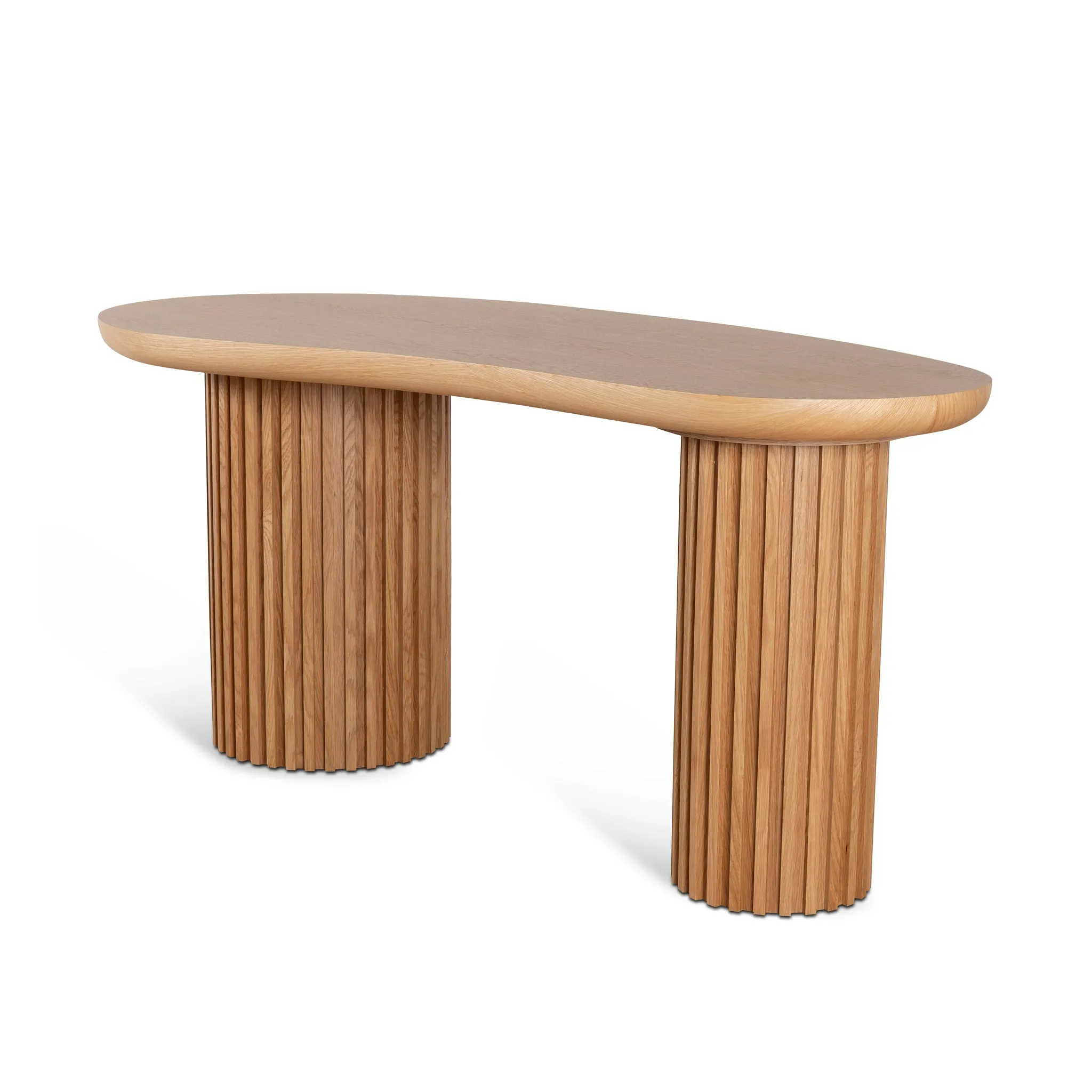 Marty 1.7m Office Desk - Natural Oak
