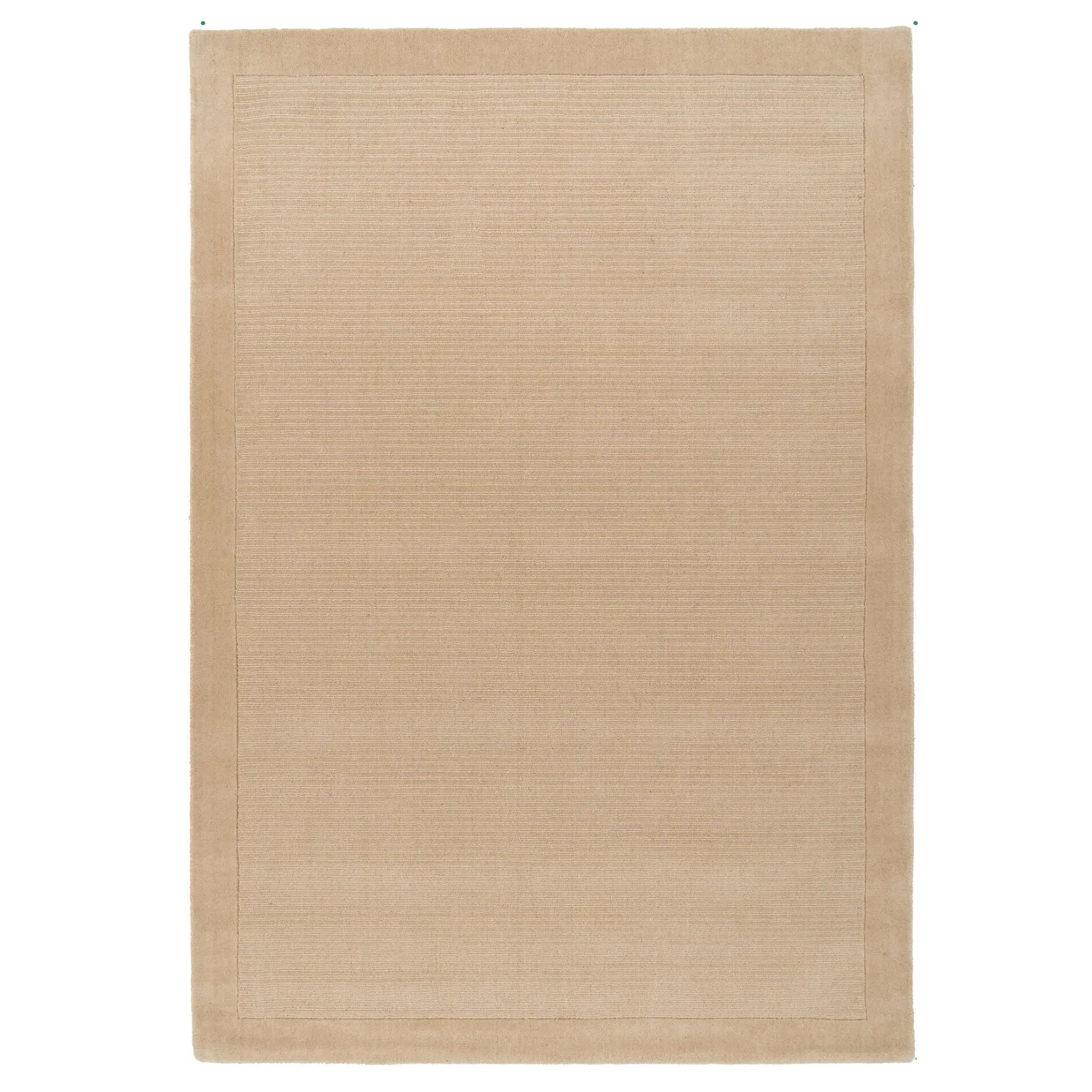 Neutral Bordered Wool Rug - Olann Neutral