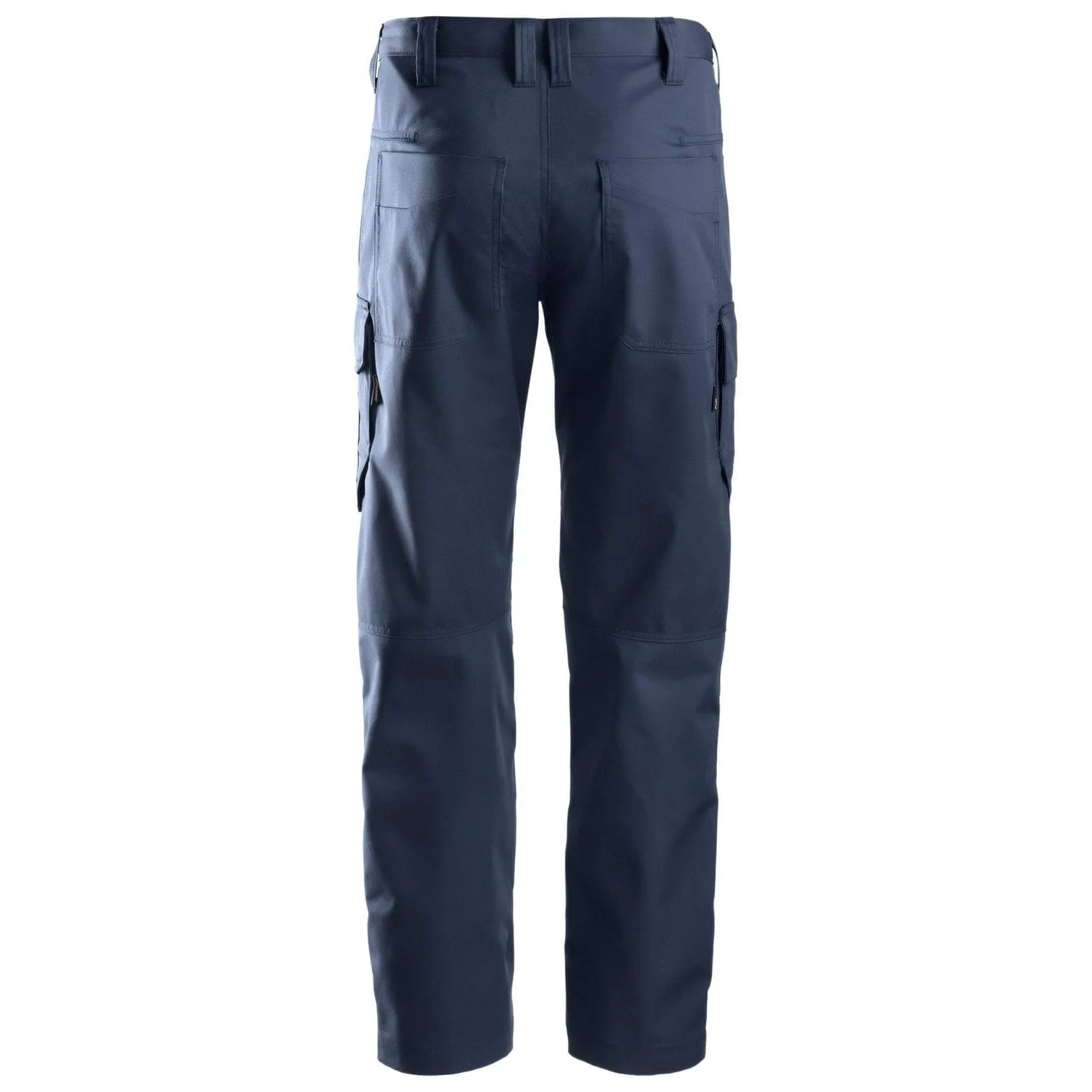 Snickers 6801 Service Trousers With Knee Pad Pockets Navy