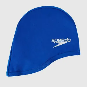 Speedo Junior Polyester Cap Blue