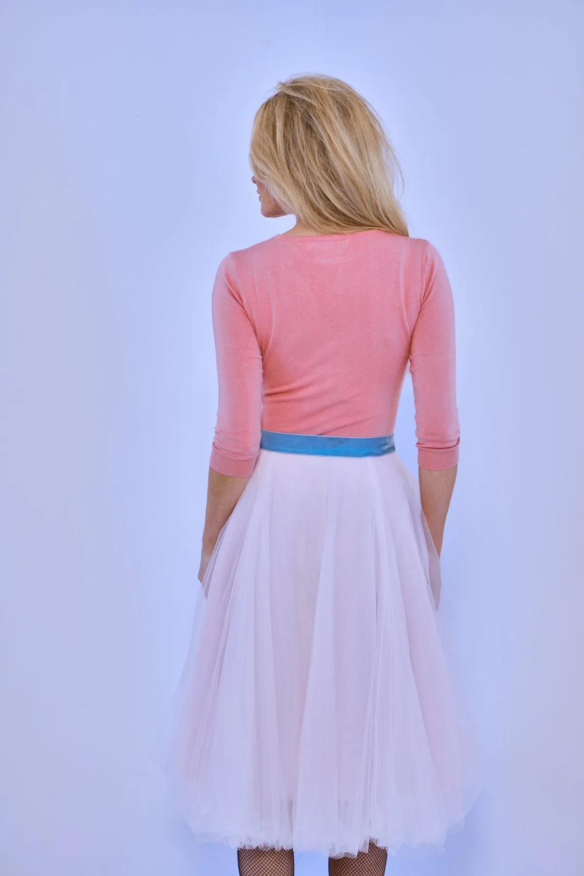 The Dollbaby Sweater in Pink