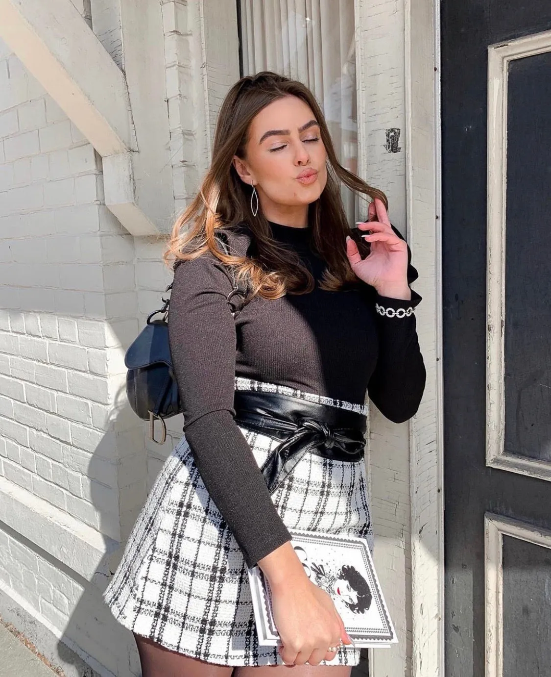 Vegan Leather Wrap Belt